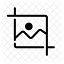 Crop Image Photo Icon
