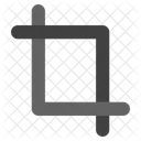 Photograph Crop Edit Icon