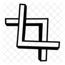 Crop Tool Crop Crop Image Icon