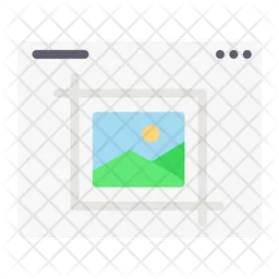 Crop image  Icon