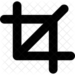 Crop image  Icon