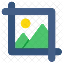 Crop Image  Icon