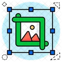 Crop image  Icon