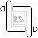 Crop Image  Icon