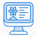 Crop monitor  Icon