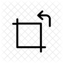 Crop Rotate Right  Icon