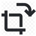Crop Rotate Tr Align Alignment Icon