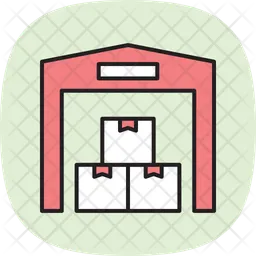 Crop storage warehouse  Icon