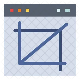 Crop Tool  Icon