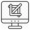 Crop Tool Photoshop Tool Designing Tool Icono