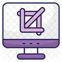 Crop Tool Photoshop Tool Designing Tool Icono
