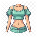 Woman Clothes Fashion Icon