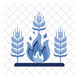 Crops fire  Icon