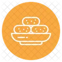 Croquette Ball Fried Icon