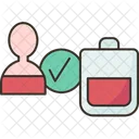 Cross Matching Donation Icon