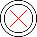 Cross Sign Symbol Icon