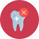 Cross Teeth Remove Icon