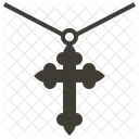 Cross Gem Necklace Icon