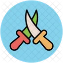 Cross Knives Weapon Icon
