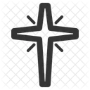 十字架、祝日、祝祭日 アイコン