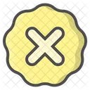 Cross Fail Unapproved Icon