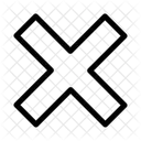 Cross Delete Cancel Icon