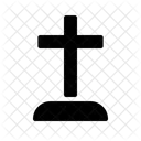 Cemetery Cross Dead Icon