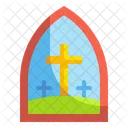 십자가 교회 문화 아이콘