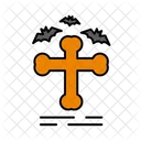 Cross Death Funeral Icon