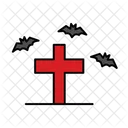 Cross Death Funeral Icon