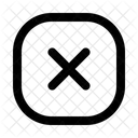 Cross Delete Cancel Icon