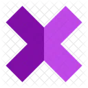 Cross Close Block Icon