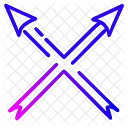 Cross Arrow  Icon