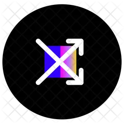Cross Arrow  Icon