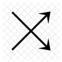 Cross Arrows  Icon