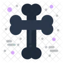 Bone Cross Bone Crossed Icon