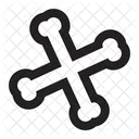Cross Bone  Icon