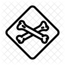 Crossbones Bleach Clean Icon
