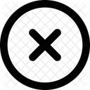 Cross Circle Remove Delete Icon
