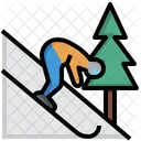 Cross Country Skiing Cross Country Sport Equipment Icône
