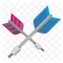 Cross Dart Arrow  Icon