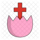 Cross Egg  Icon