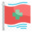 Cross Flag Icon