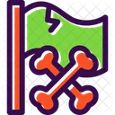 Cross Flag  Icon