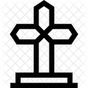 Cross Angel Basket Icon