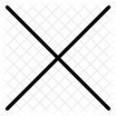 Cross Delete Remove Icon