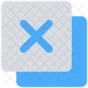 Cross Delete Incorrect Icon