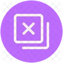 Cross Delete Incorrect Icon