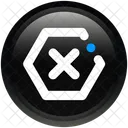Sign Hexagon Cross Icon