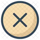 Circle Cross Cancel Icon